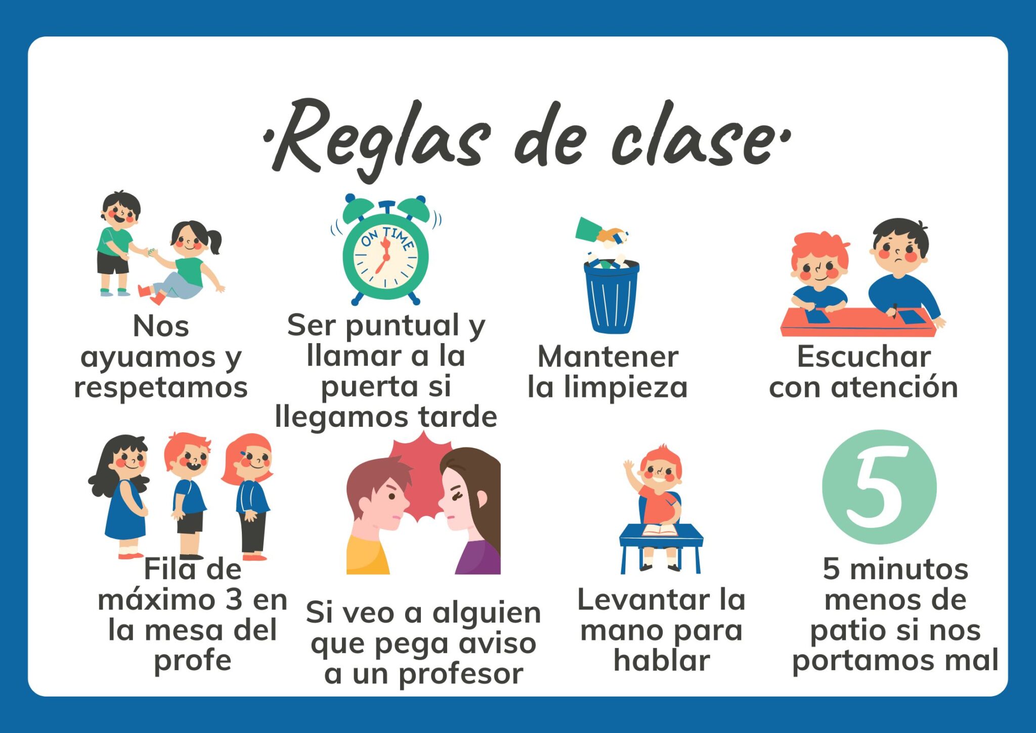 Normas de clase - Maestra De Escuela